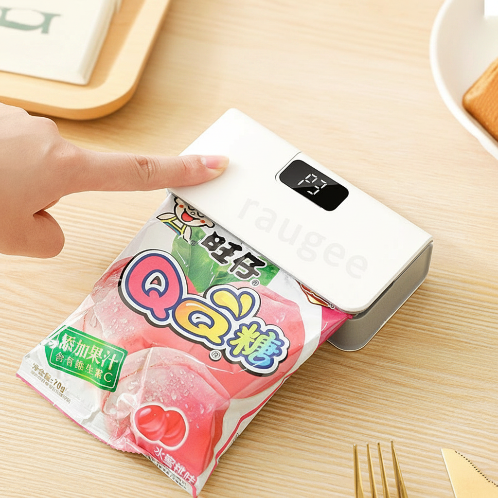 The Seal Edit™ Mini Bag Sealer: Your Ultimate 2-in-1 Solution for Freshness and Convenience